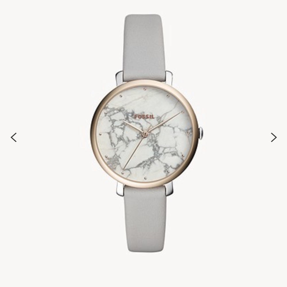 Fossil Watch - Jacqueline Three-Hand Mineral Grey Watch